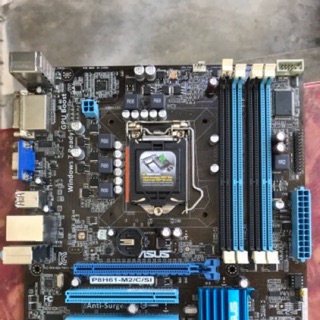 Main asus p8h61 4 khe ram