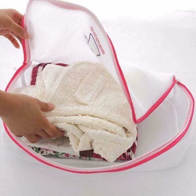 COMBO SÉT 5 TÚI LƯỚI GIẶT TRƠN GIẶT ĐỒ LÓT MÁY GIẶT BẢO VỆ QUẦN ÁO KHI GIẶT MÁY GIẶT