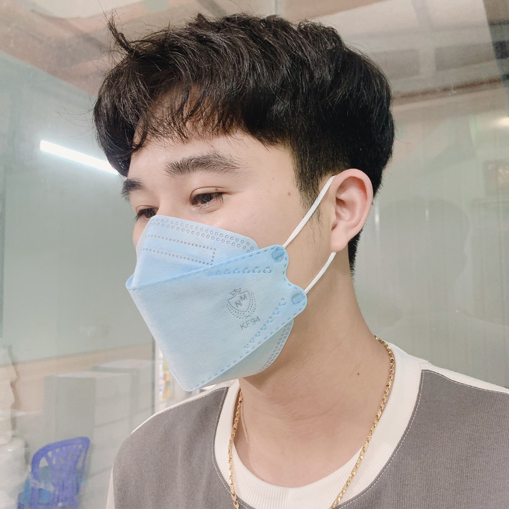 Khẩu trang y tế 4D Nhật Minh KF94 hàng chính hãng chống bụi kháng khuẩn 1 túi 10 chiếc