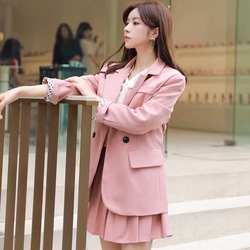 Áo blazer công sở nữ form dáng vừa người | Áo vest nữ dáng Hàn bán rẻ giao mẫu ngẫu nhiên