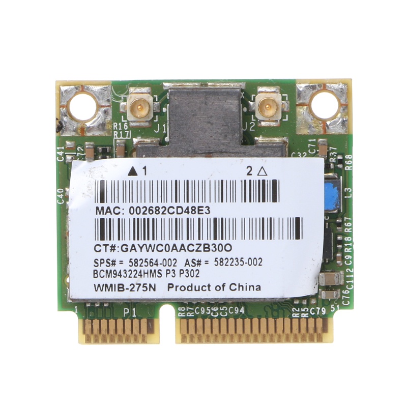 Thẻ Mạng WiFi Không Dây Mini PCI-E 802 11agn 300Mbps Cho HP