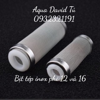 Bịt tép inox cho bể cá cảnh,bể tép cảnh