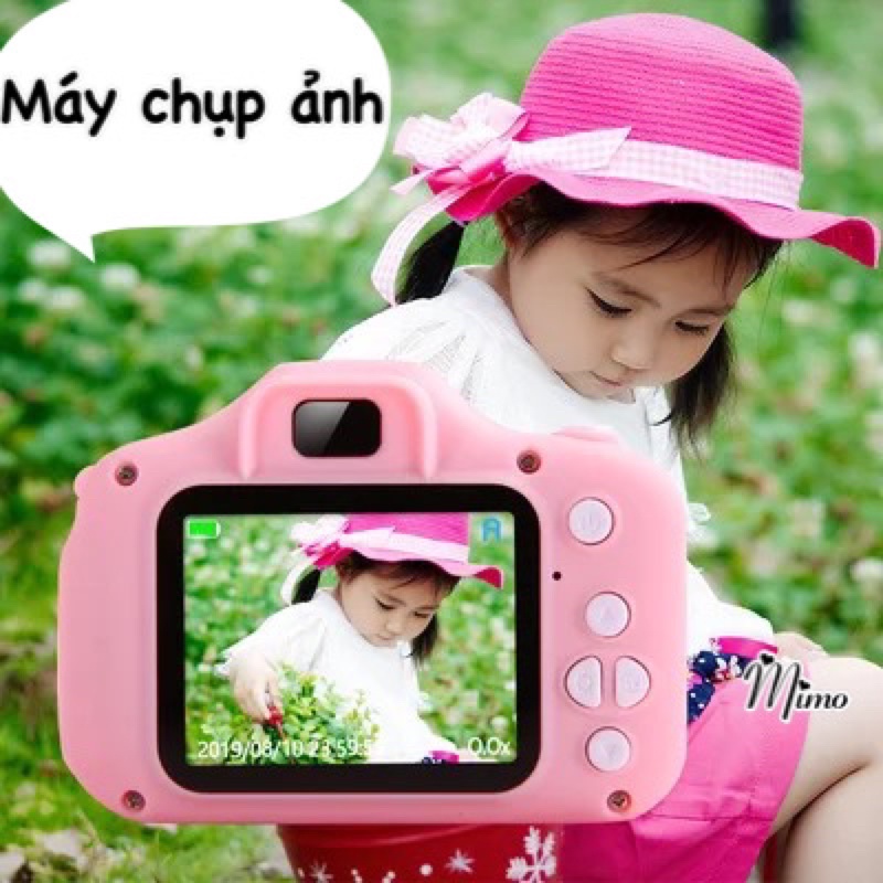 Máy ảnh kỹ thuật số mini 2.0 inch 1080P dùng thẻ nhớ Ngôn ngữ Tiếng Anh (có bảo hành)