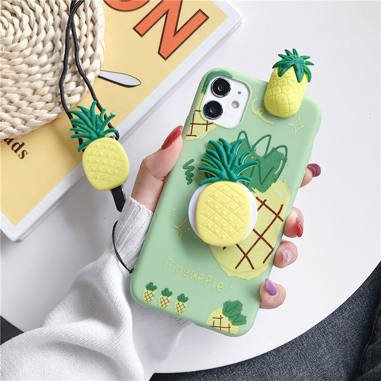 Ốp điện thoại Oppo TPU hình trái cây cho A31 A5 A9 2020 A3S A5S A12 A83 A39 A57 F1S F11 F9 A37 Reno 2