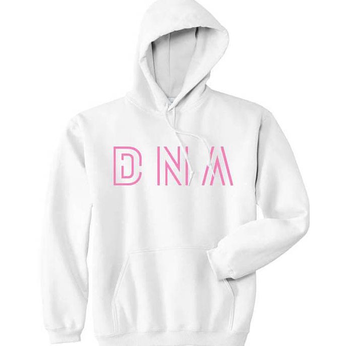 Áo Khoác Hoodie In Chữ Bts Dna Suga V