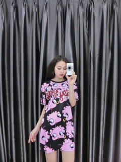 Đầm suông 3D
