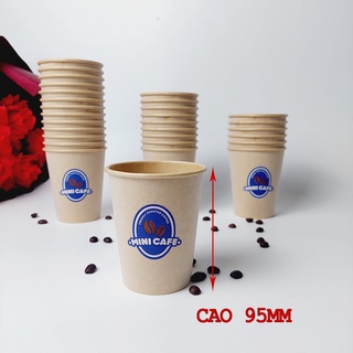 50 chiếc cốc giấy mini cafe 240ml - 8oz