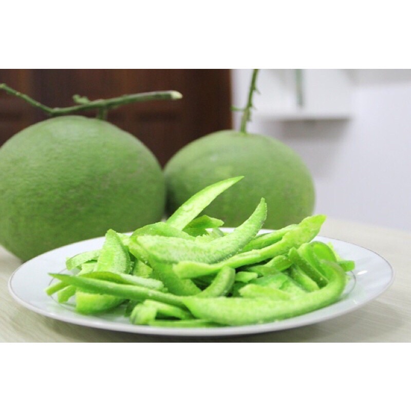 Vỏ bưởi xanh sấy dẻo Thái Lan gói 200g