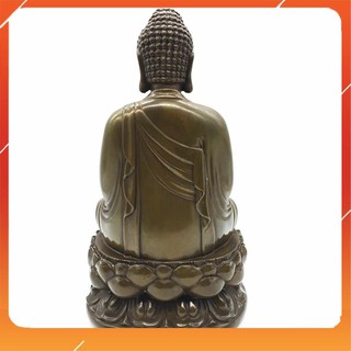 A Di Đà 30Cm Mật,Đồng Trơn  Tượng Phật