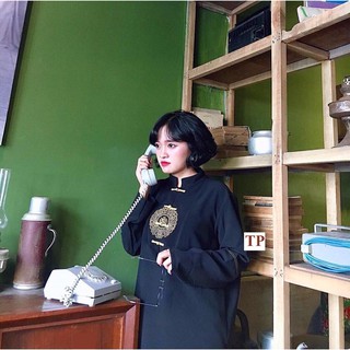 Sơ Mi cổ tàu Unisex (ảnh thật)
