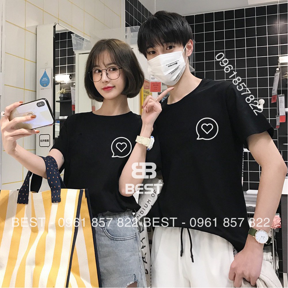 ÁO ĐÔI MÀU ĐEN ĐẸP RẺ ( BEST T-SHIRT )