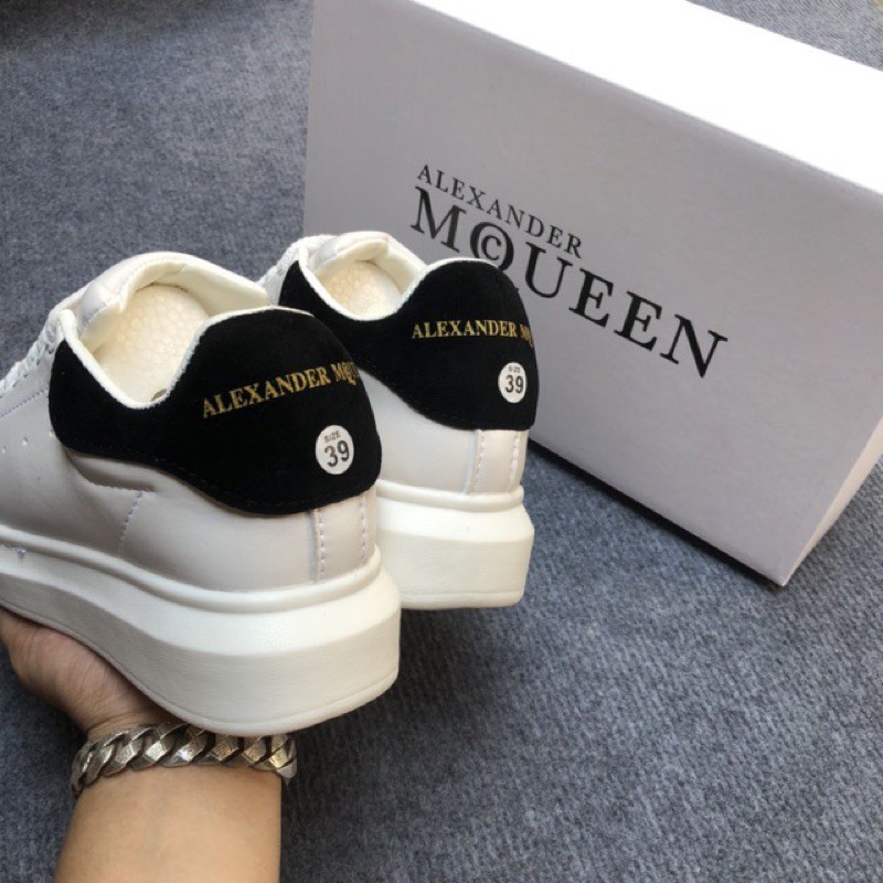[SALE] Giày MCQUEEN Phản quang, Hoa Cúc, Gót Đen full sz (36-43) | BigBuy360 - bigbuy360.vn