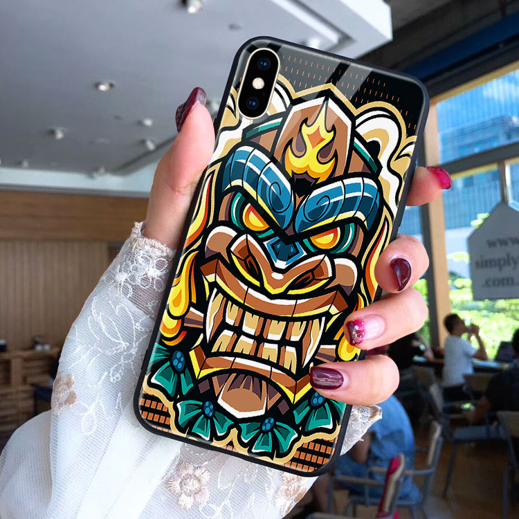 Ốp Lưng Điện Thoại In Hình Illustrator GIBNET Iphone 6S/6S Plus/7/7Plus/8/8Plus/X/Xs/Xs Max/11/11 Promax/12/12 Promax