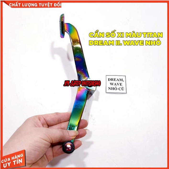 CẦN SỐ 2 CHIỀU XI TITAN 7 MÀU EXCITER 135, EX 150, WINNER V1, WAVE A 2014 - 2019 , SIRIUS , DREAM II / WAVE NHỎ Ảnh thật