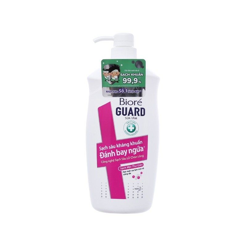 SỮA TẮM BIORE GUARD SẠCH SÂU KHÁNG KHUẨN 800G