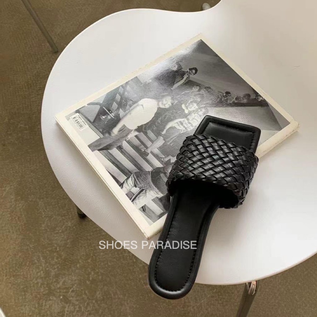 Dép đế bệt nữ bảng ngang thời trang đẹp Shoes Paradise