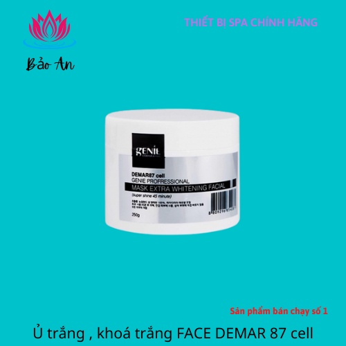 Ủ trắng face Genie | ủ trắng nhau thai cừu Hàn Quốc hộp 350g