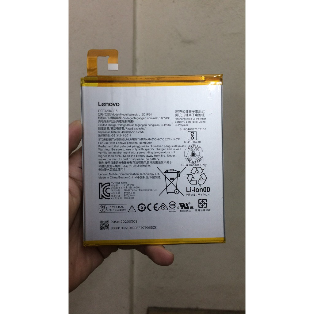 Thay pin lenovo tab 4 8 inch, pin máy tính bảng lenovo tab 4 tb-8504x