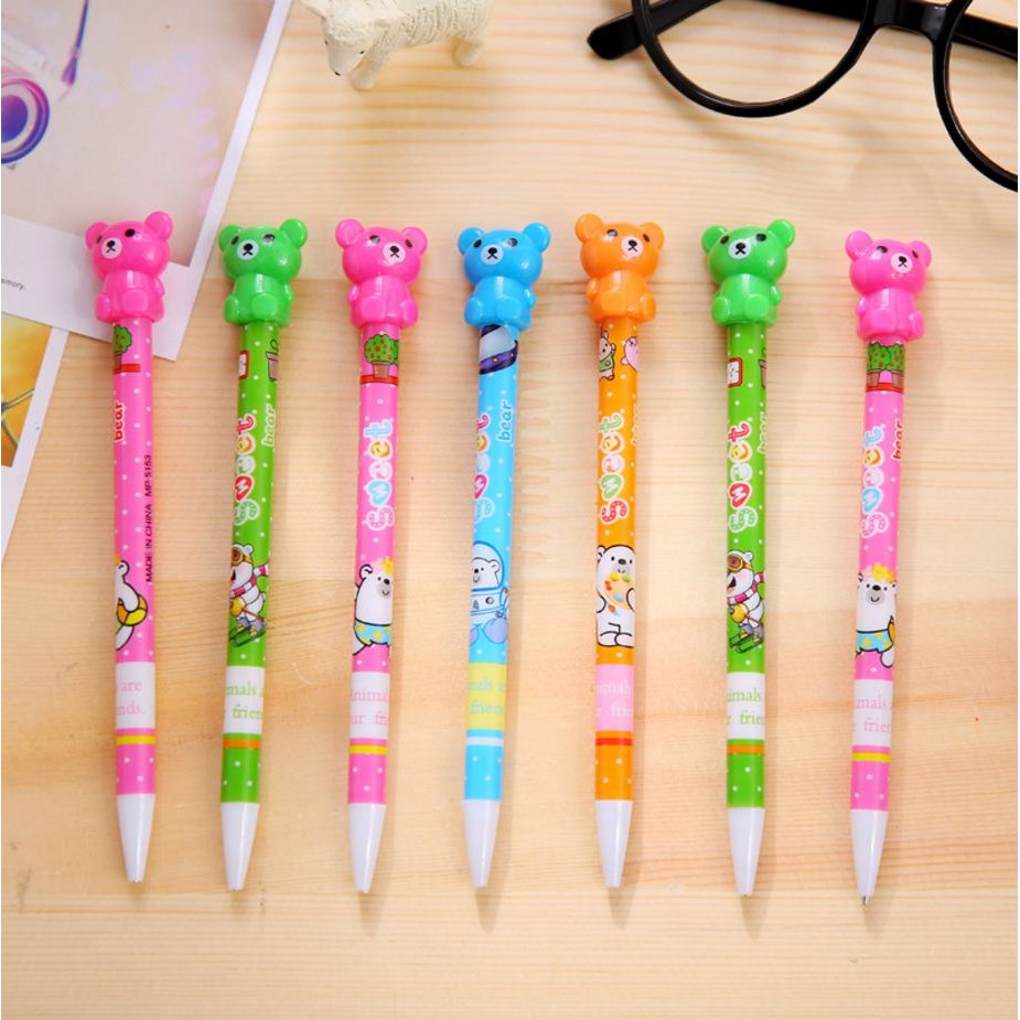 [SALE 10K] Viết chì bấm hình gấu