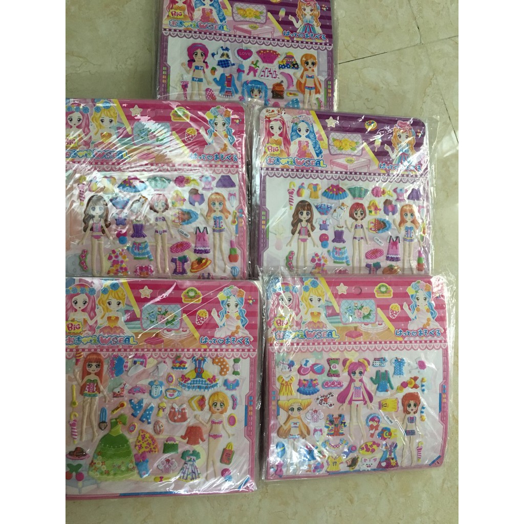 Hình dán công chúa  Sticker hình dán công chúa loại đẹp cho bé gái