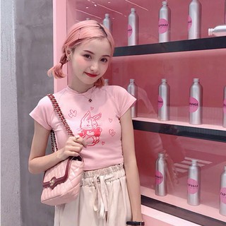 Áo croptop nữ hình thỏ lts22