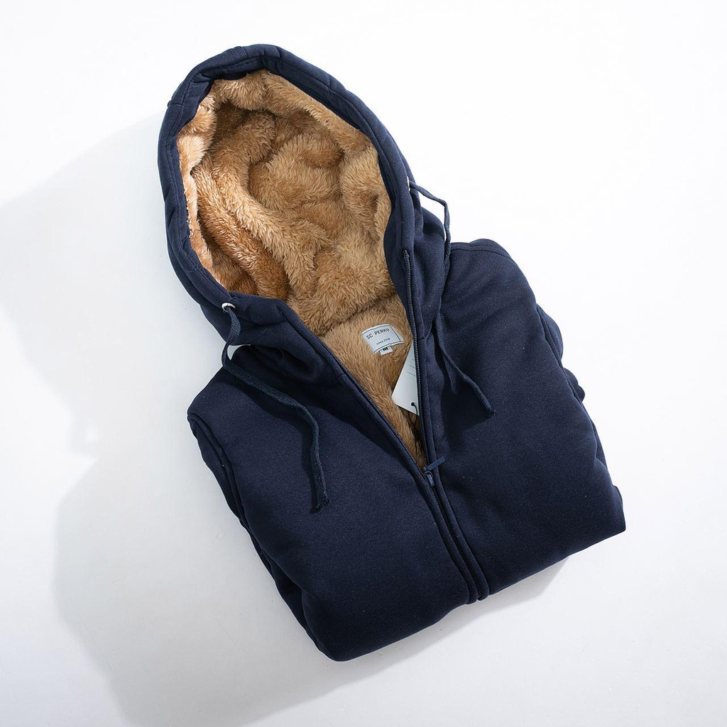 Áo Khoác Nỉ Hoodie - AK003 - Chất liệu vải nỉ 380g, lớp lót lông cừu siêu ấm - SC Perky Outfit | BigBuy360 - bigbuy360.vn