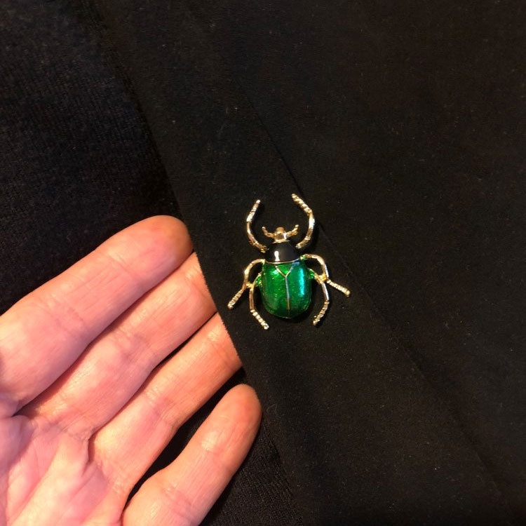 Ghim cài áo hình chú bọ dễ thương cho nữ