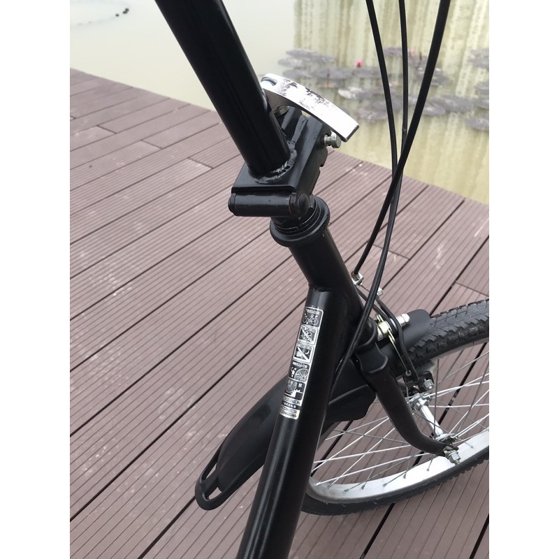 Xe đạp Nhật bãi đen xì