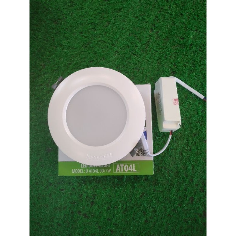 Đèn led âm trần downlight 90/7w Rạng đông_ thân nhôm