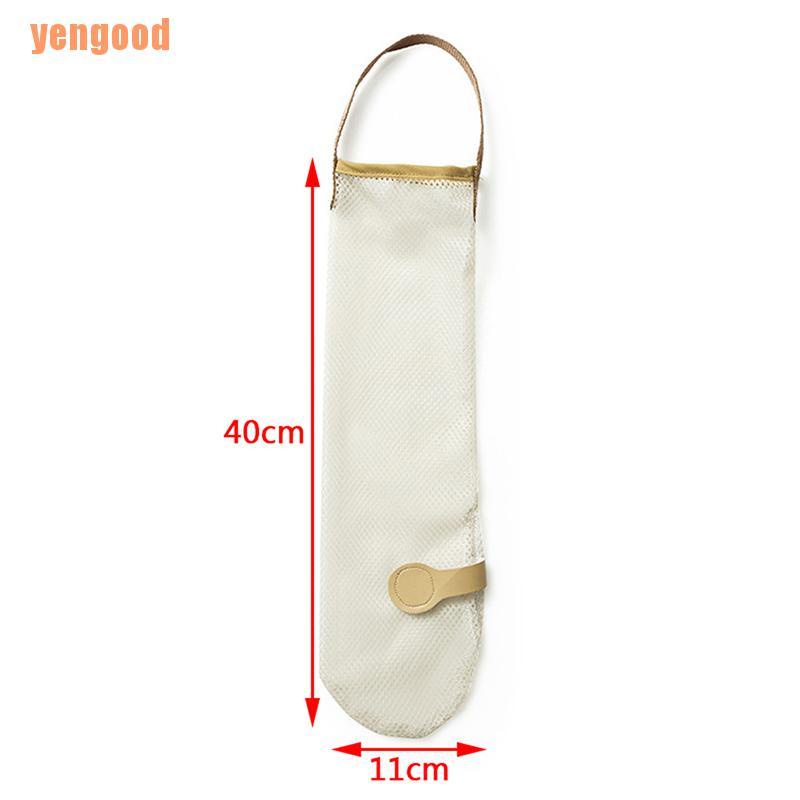 Túi lưới đựng rau củ treo tường thoáng khí tiện dụng cho nhà bếp