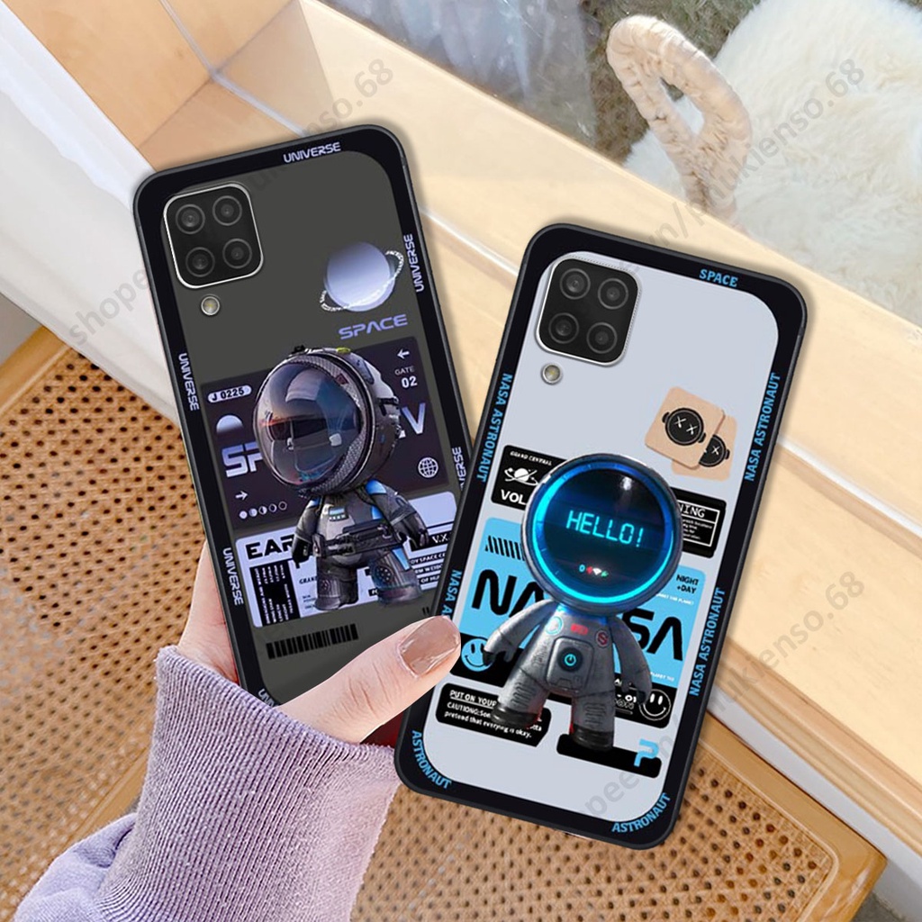 Ốp lưng Samsung M32 / M62 hình người máy, robot nasa đáng yêu dễ thương