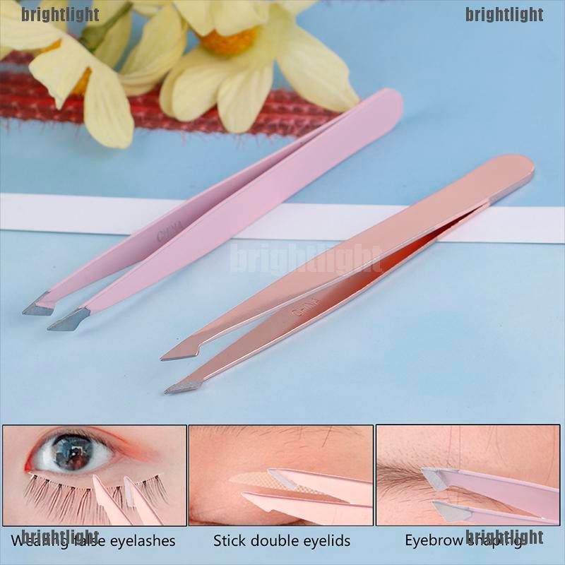 Dụng Cụ Tẩy Lông Mặt Bằng Thép Không Gỉ Có Đèn LED