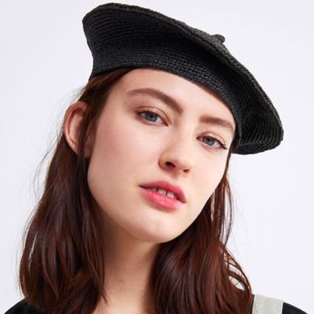 Nón cói mềm pere zara màu đen