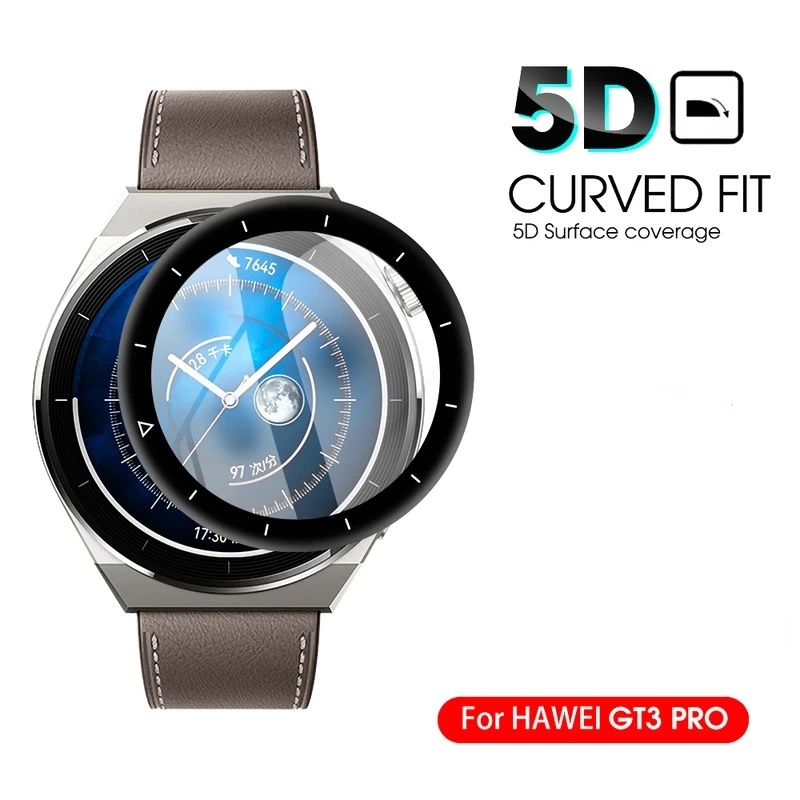 Kính Cường Lực 9H Bảo Vệ Màn Hình Cho Đồng Hồ Thông Minh Huawei GT 3 Pro 43mm 46mm/Huawei GT3 Pro