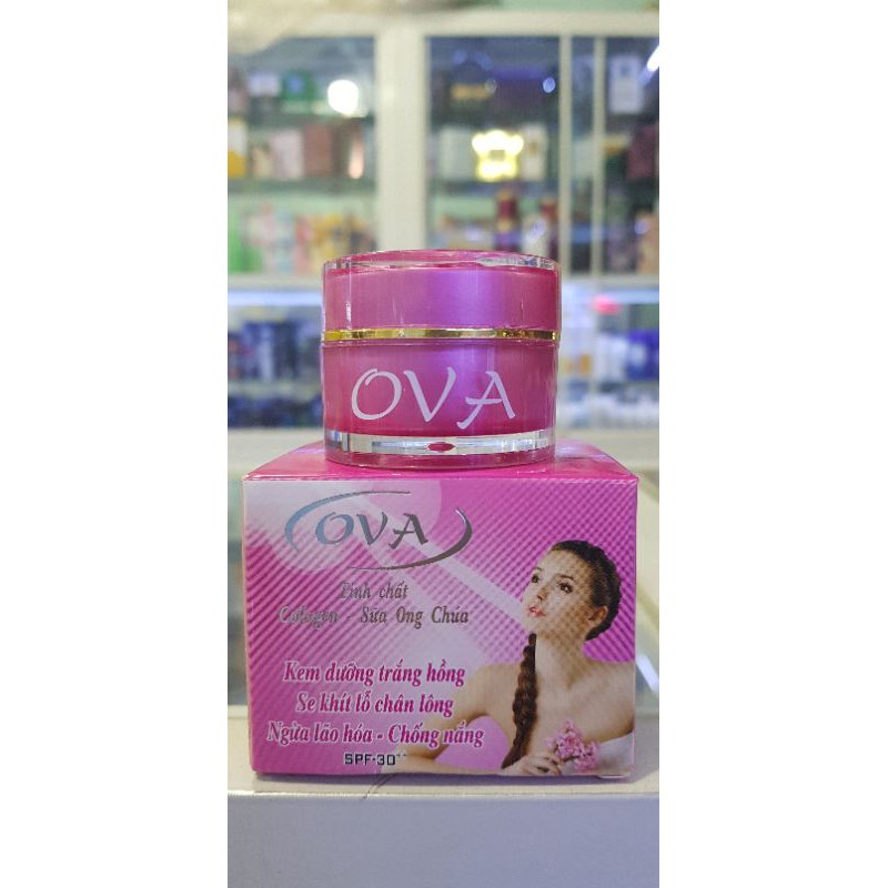 Kem ova tinh chất collagen - sữa ong chúa