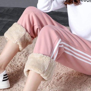 Quần nỉ lót lông nữ
