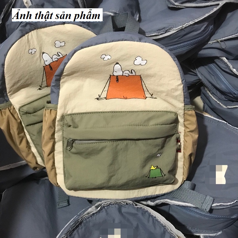 Balo Trẻ Em - Balo Zara Snoopy Siêu Đáng Yêu - Balo Siêu Nhẹ, Cho Bé Đi Học, Đi Chơi