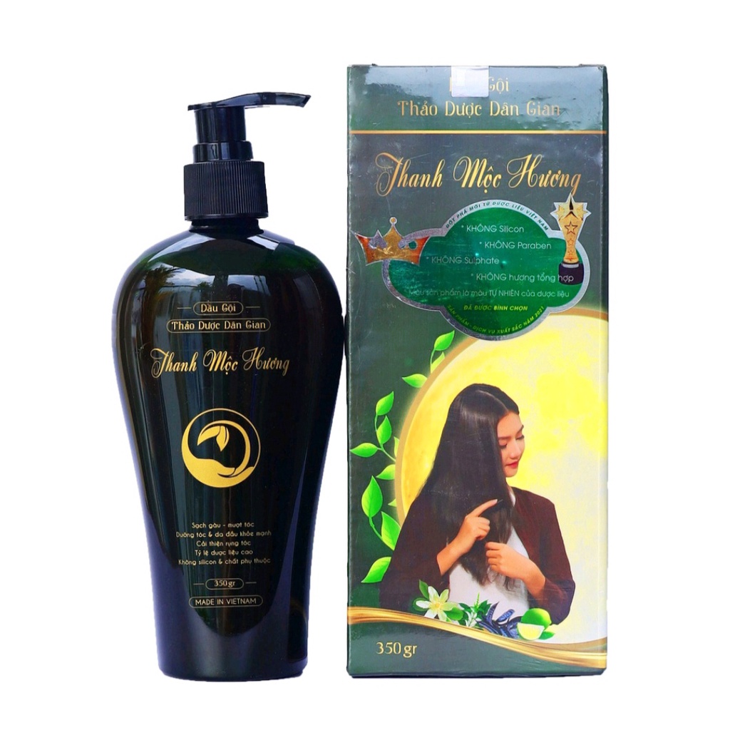Dầu gội thảo dược Thanh Mộc Hương kích thích mọc tóc chống rụng tóc 350ml