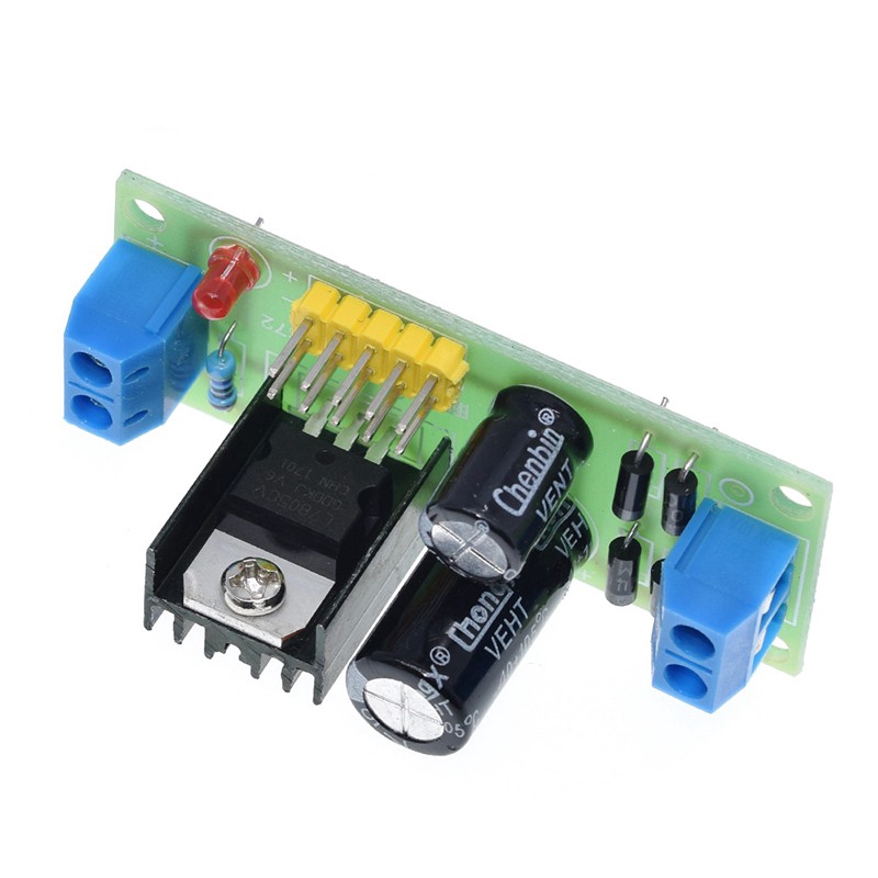 Mô Đun Hạ Áp LM7805 L7805 7.5V-20V Xuống 5V