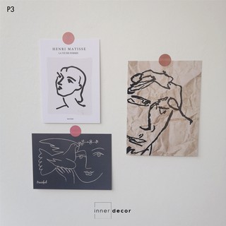 Thẻ tranh dán tường phong cách Matisse sơn dầu Picasso nghệ thuật