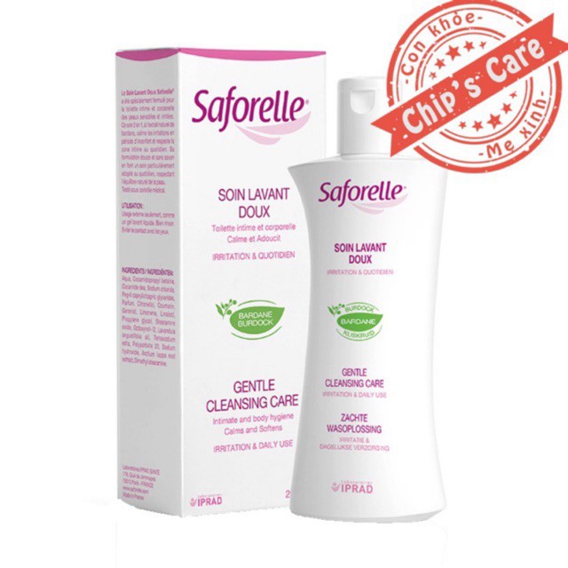 DUNG DỊCH VỆ SINH PHỤ NỮ SAFORELLE