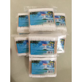 Tăm bông cao cấp AquaStar bịch 200 cây