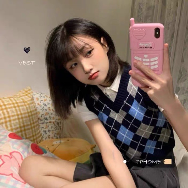 ÁO GILE CROPTOP ULZZANG HOẠ TIẾT ZIGZAG (ảnh thật/video) | WebRaoVat - webraovat.net.vn