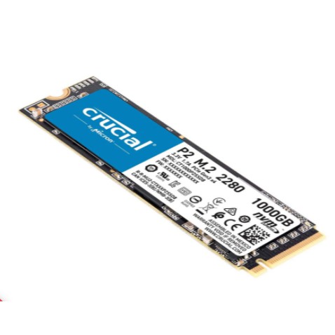 Ổ cứng SSD Crucial P2 1TB NVMe 3D-NAND M.2 PCIe Gen3 x4 CT1000P2SSD8 | BigBuy360 - bigbuy360.vn