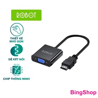 HUB Chuyển Đổi Cổng HDMI Sang Cổng VGA ROBOT RHV10 - Hỗ Trợ Độ Phân Giải 1080P Full HD