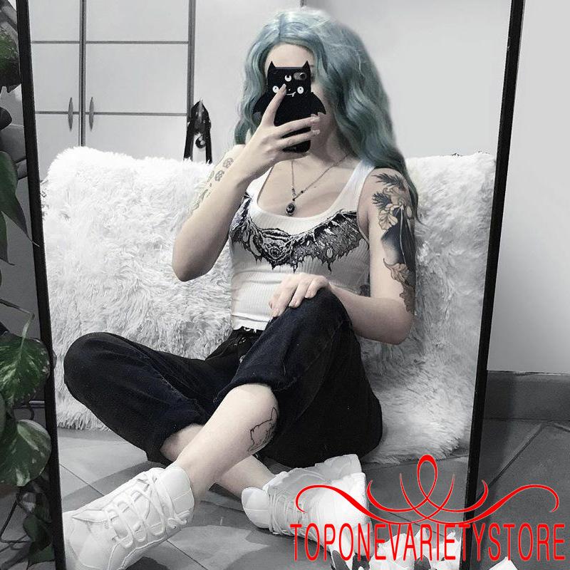 Áo Tank Top Không Tay Cổ Chữ U In Hình Động Vật Phong Cách Sành Điệu Thời Trang Cho Phụ Nữ | BigBuy360 - bigbuy360.vn