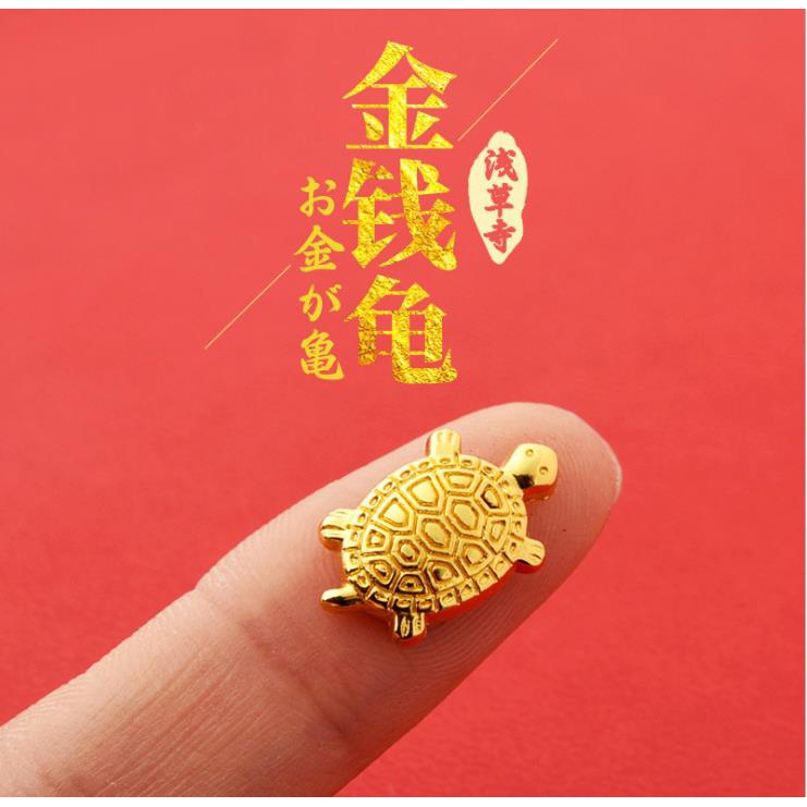 Tượng Rùa Vàng May Mắn Nhật Bản Cầu May Mắn