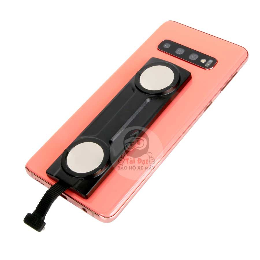 Giá gắn điện thoại BIKER SOUL Hàn Quốc Magfit Pro gắng CHÂN KÍNH CÓ SẠC cho IPHONE/ SAMSUNG