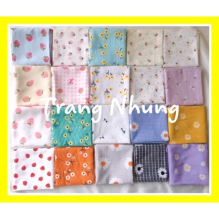 [S6] KHĂN BANDANA HOT TREND 50*50 ( Ảnh thật )