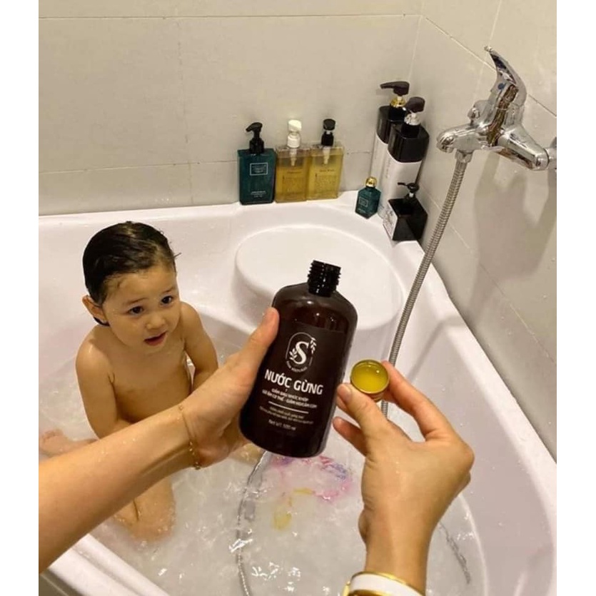Nước Cốt Gừng Nguyên Chất 500ml Chiết Suất Gừng Tươi Gíup Giữ Ấm Cơ Thể Mẹ Sau Sinh Và Cho Bé  - Date 2025